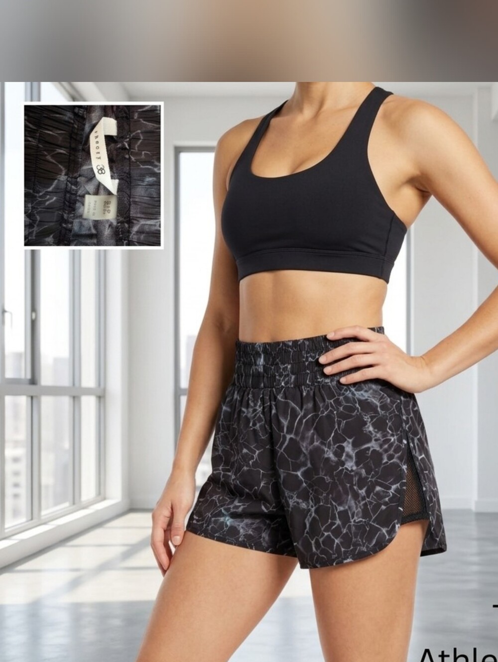 Theory 38 Athletic Running Shorts - Size S